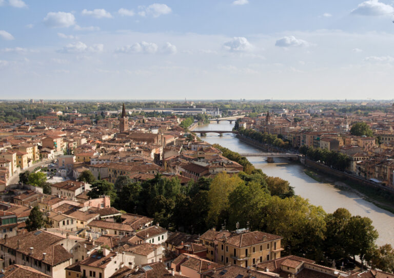 View of Verona from Castel San Pietro